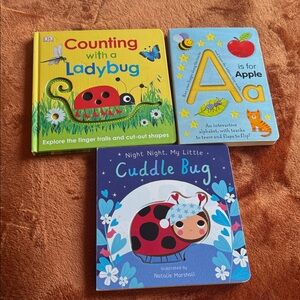 Children's Alphabet & counting Books Set